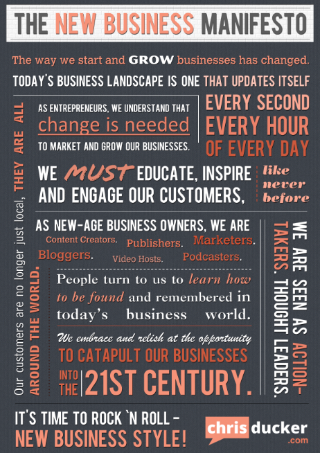 New Business Manifesto