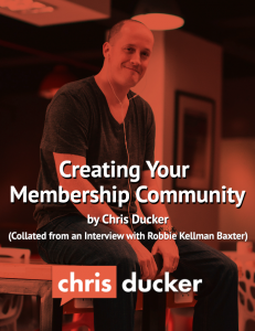 Creating Your Membership Community Bonus Cover